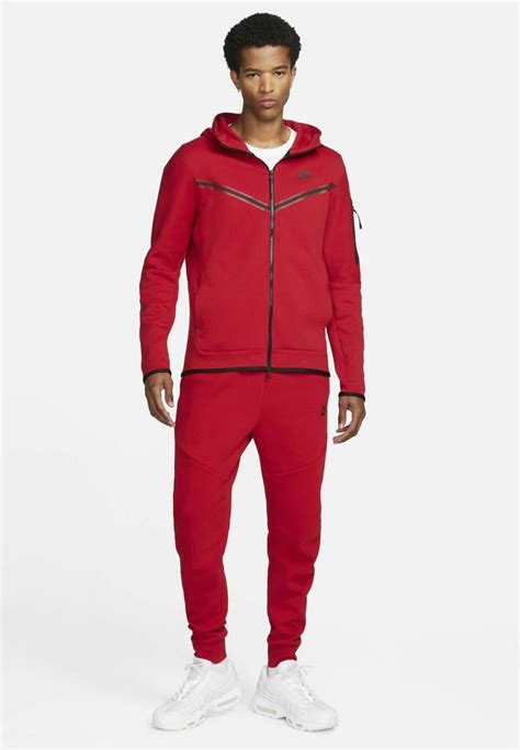 nike tech fleece anzug rot herren|fleece jogginghosen kaufen.